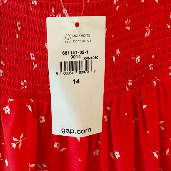 GAP Pink Floral Sundress - Picture 3 of 9